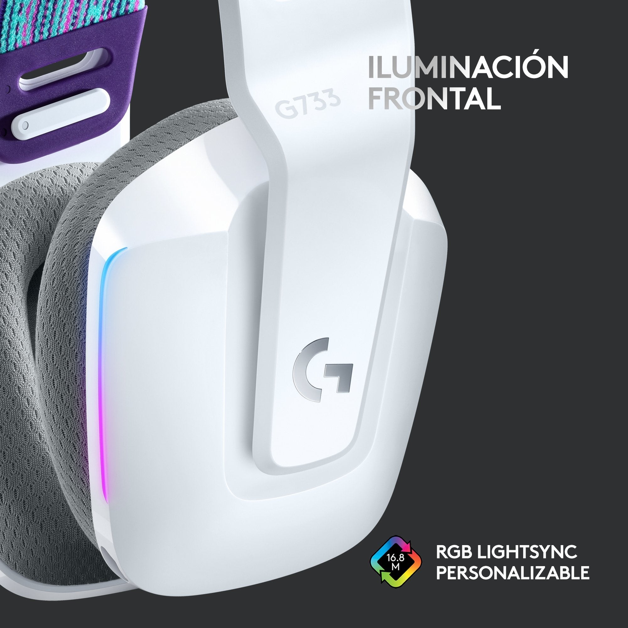 EAN 5099206089532 - Logitech G 981-000883 auricular y casco Auriculares Inalámbrico Diadema Juego Blanco imagen 9