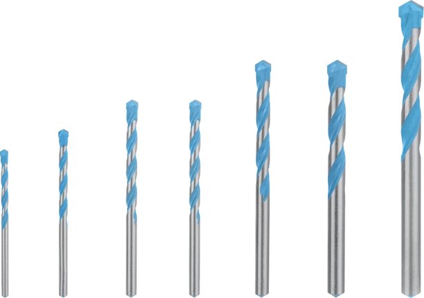 Bosch Juego De Brocas Multiconstrucción Expert Cyl-9, 7 Piezas 2608900647