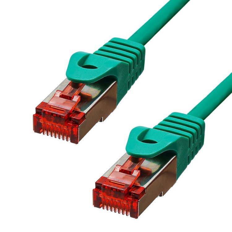 Proxtend F/Utp Cat6 Lszh Awg 26 Cu Green 1m
