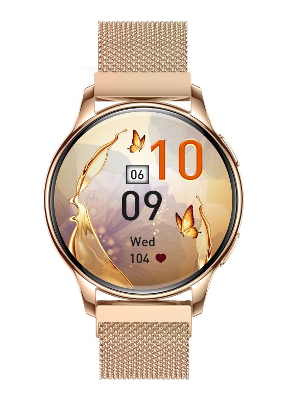 EAN 5905913006031 - MaxCom Ecowatch3 3,35 cm (1.32") AMOLED Digital 466 x 466 Pixeles Pantalla táctil Oro imagen 4