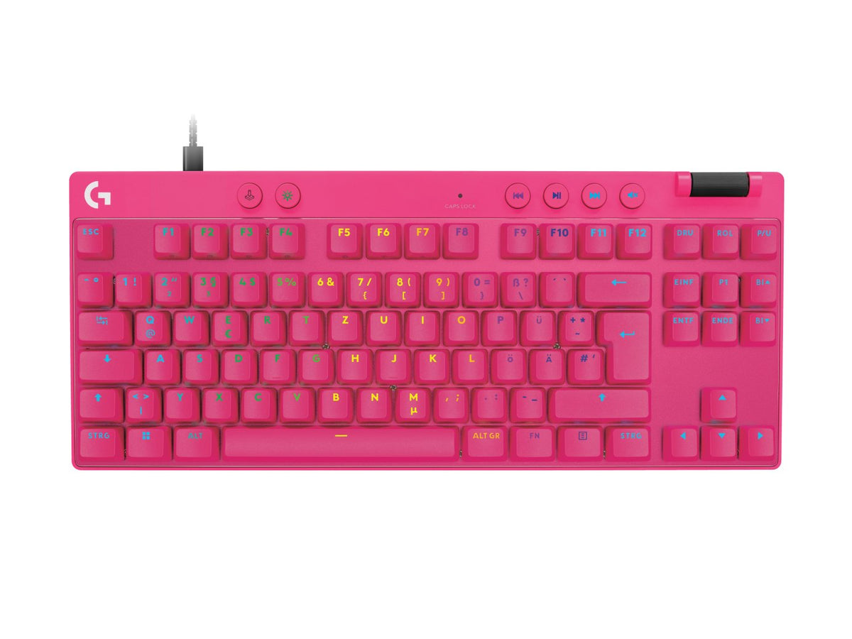 Logitech Pro X Tkl Rapid Magenta (De)