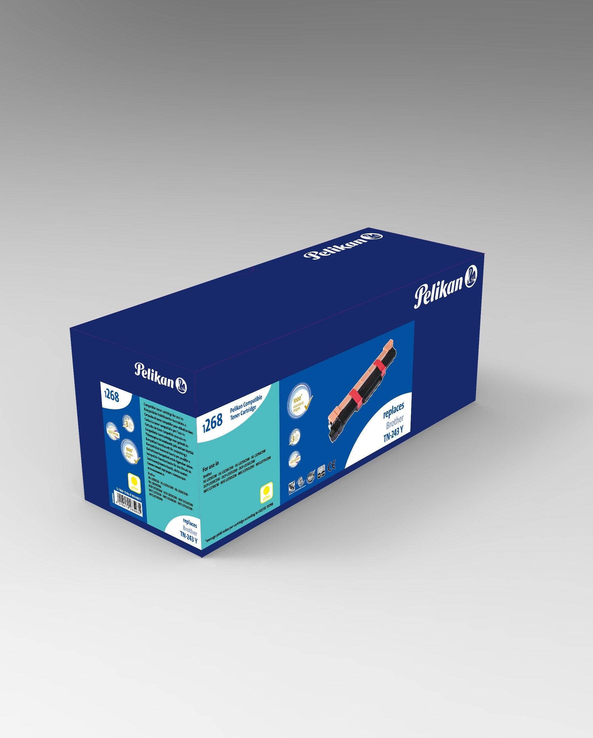 Pelikan Tóner Compatible Para Brother Tn-243y Amarillo
