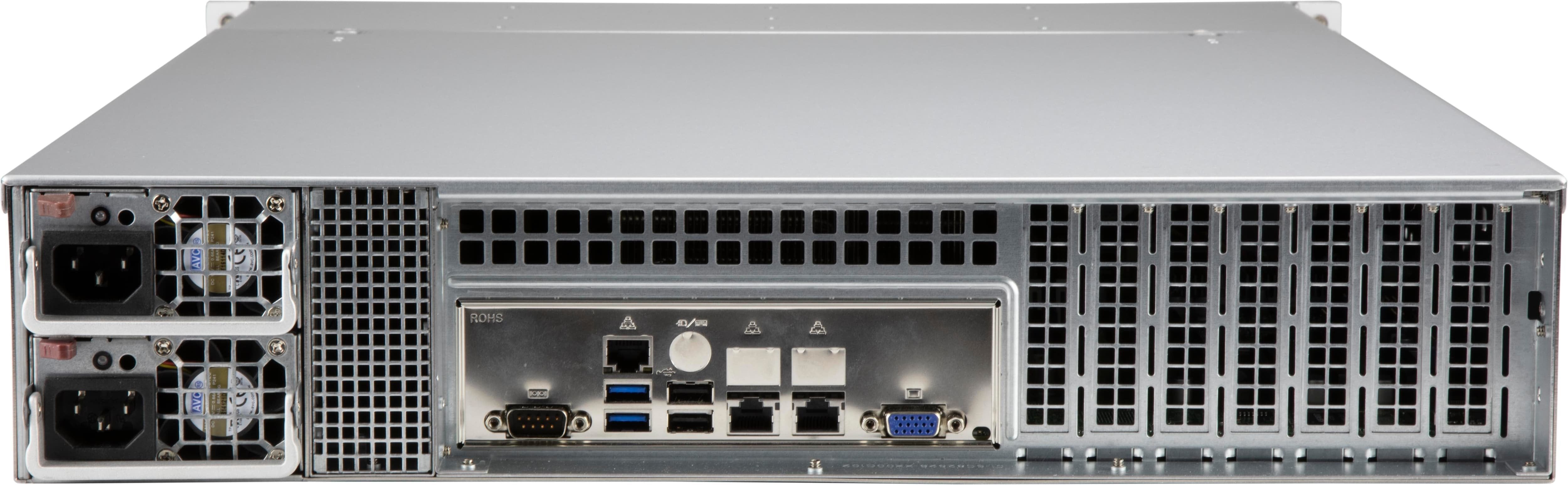 EAN 0672042384402 - Supermicro CSE-LA26E1C4-R609LP carcasa de ordenador Estante Negro, Gris 650 W imagen 2