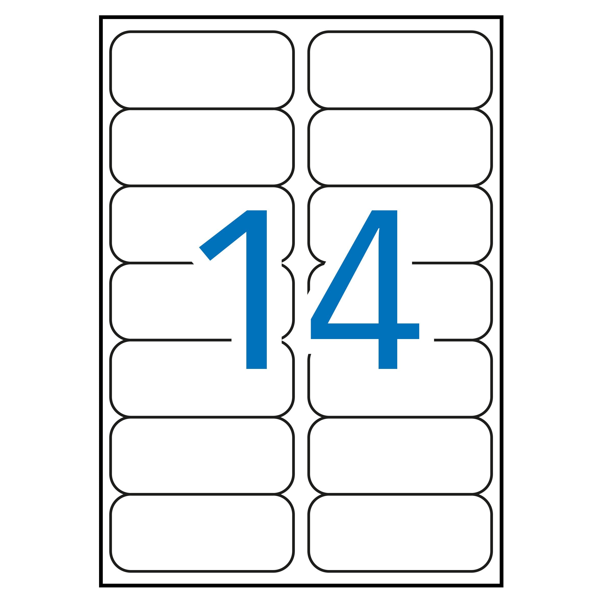 EAN 8410782121138 - APLI 12113 etiqueta de impresora Blanco imagen 1