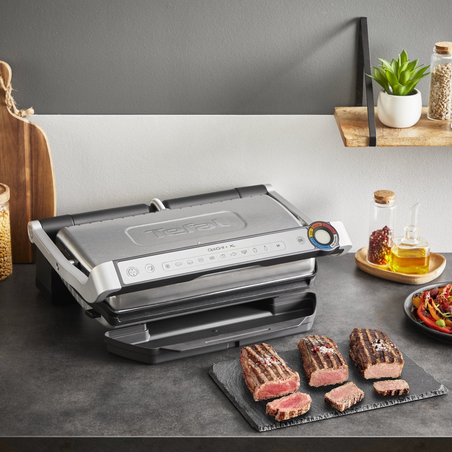 Tefal Gc727d10 Optigrill+ Xl Kontaktgrill