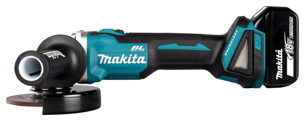 Makita Amoladora Angular Inalámbrica X-Lock Dga521zx1, 18 Voltios Dga521zx1