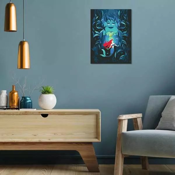 Ravensburger Creart - Disney Arielle Y Ursula, Pintura 23732