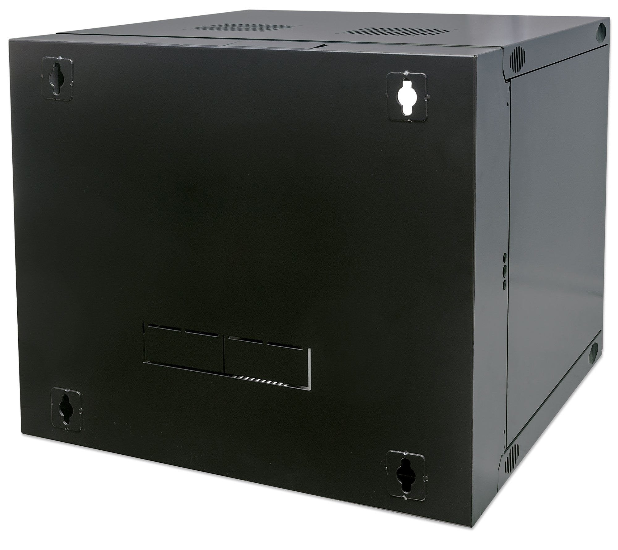 EAN 0766623713863 - Intellinet 713863 armario rack 12U Bastidor de pared Negro imagen 4