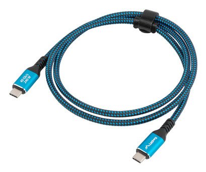 EAN 5901969441840 - Lanberg CA-CMCM-45CU-0010-BK cable USB USB 3.2 Gen 2 (3.1 Gen 2) 1 m USB C Negro, Azul imagen 4