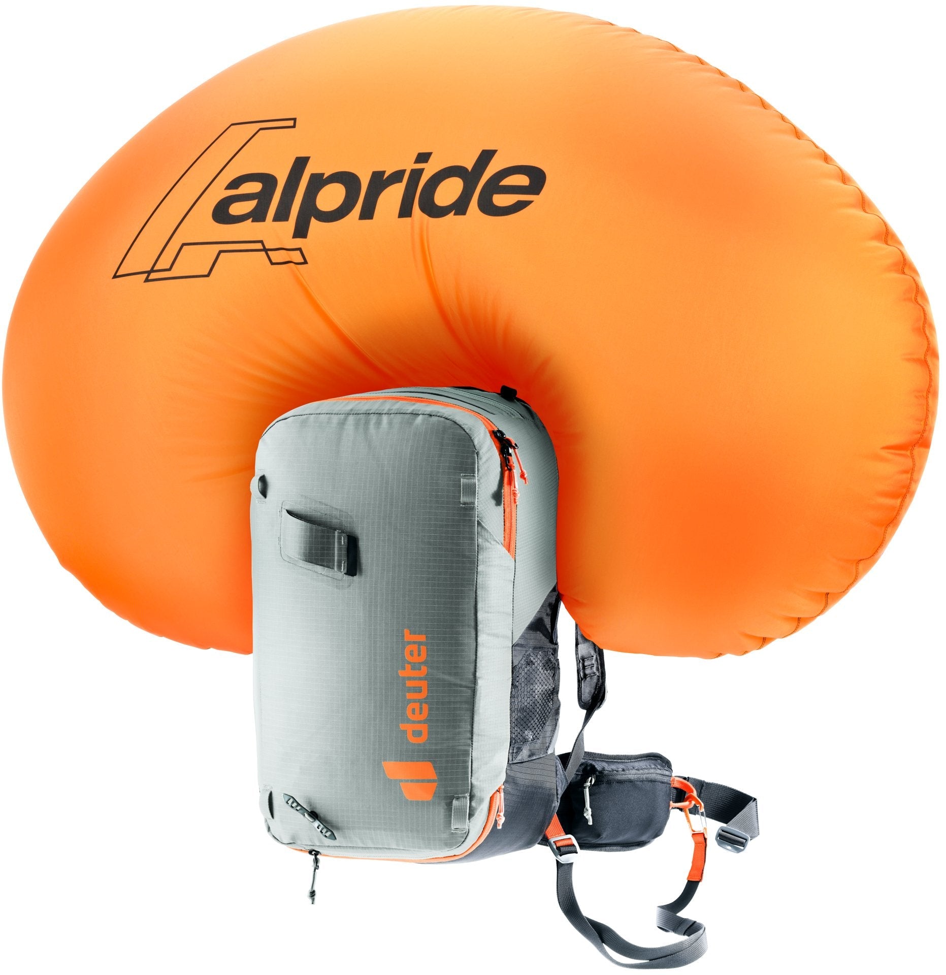 Mochila Deuter Alproof Lite 22 Tin/Black Para Avalanchas