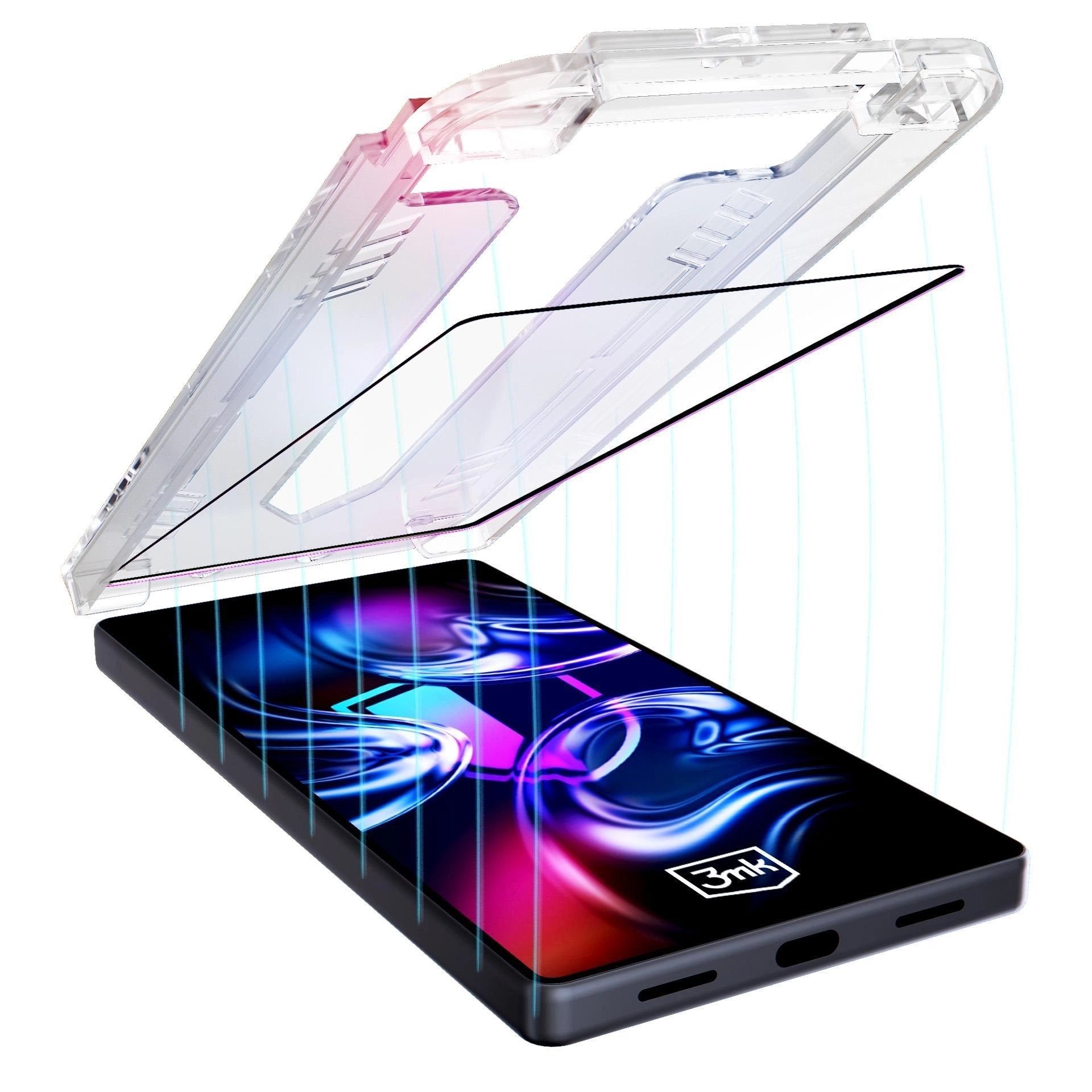3mk Hardglass Max Tempered Glass With Applicator For Apple Iphone 17 Pro Max