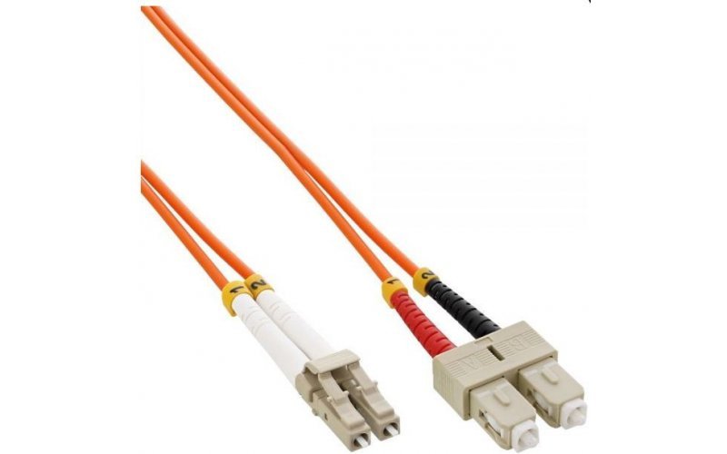 Fiberpatchkabel Lc-Sc Om2 2,0m, 50/125, Multimode,