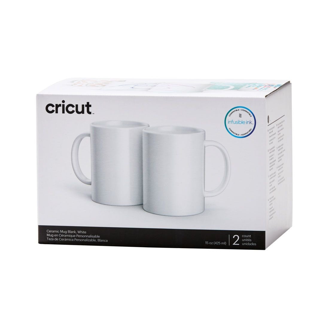 EAN 0093573674594 - Cricut Blank tazón Blanco Universal 2 pieza(s) imagen 2