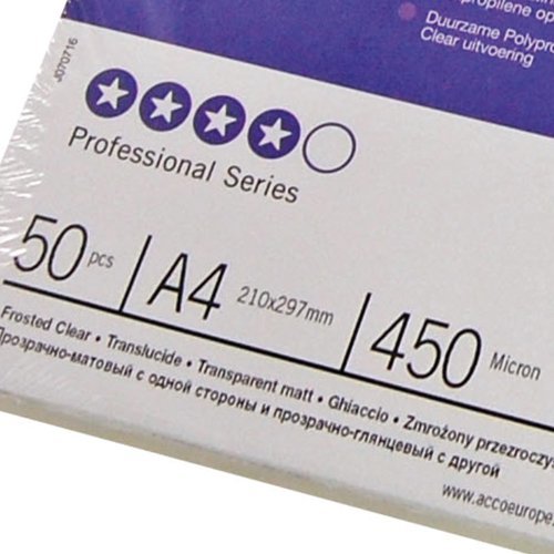 EAN 0013465386848 - GBC IB386848 cubierta Cloruro de polivinilo (PVC) Transparente 100 pieza(s) imagen 6