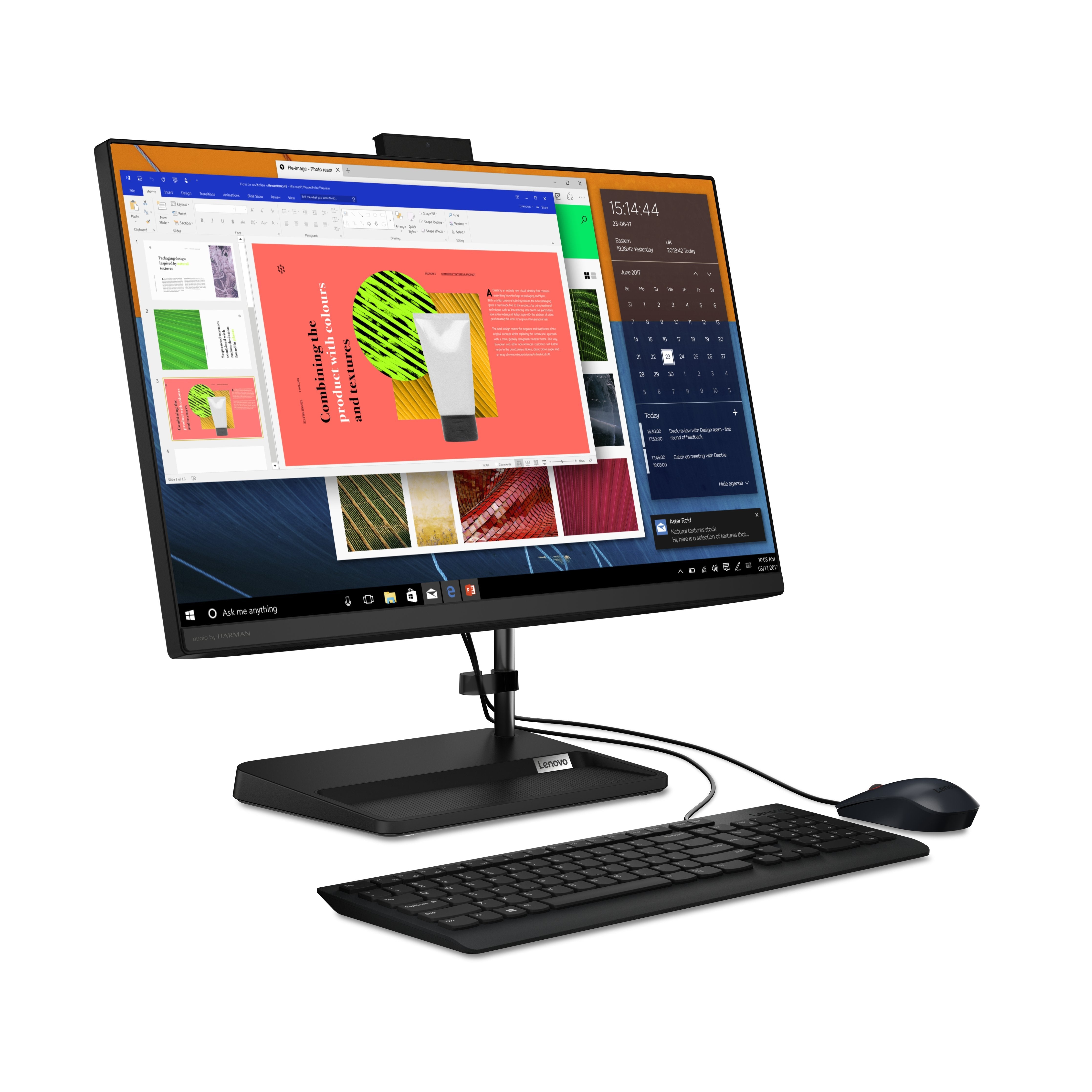 Lenovo Ideacentre Aio 3 24alc6 Ryzen 5 7430u 16gb 512gb Ssd 23,8" Fhd Win11 (F0g10140ge)