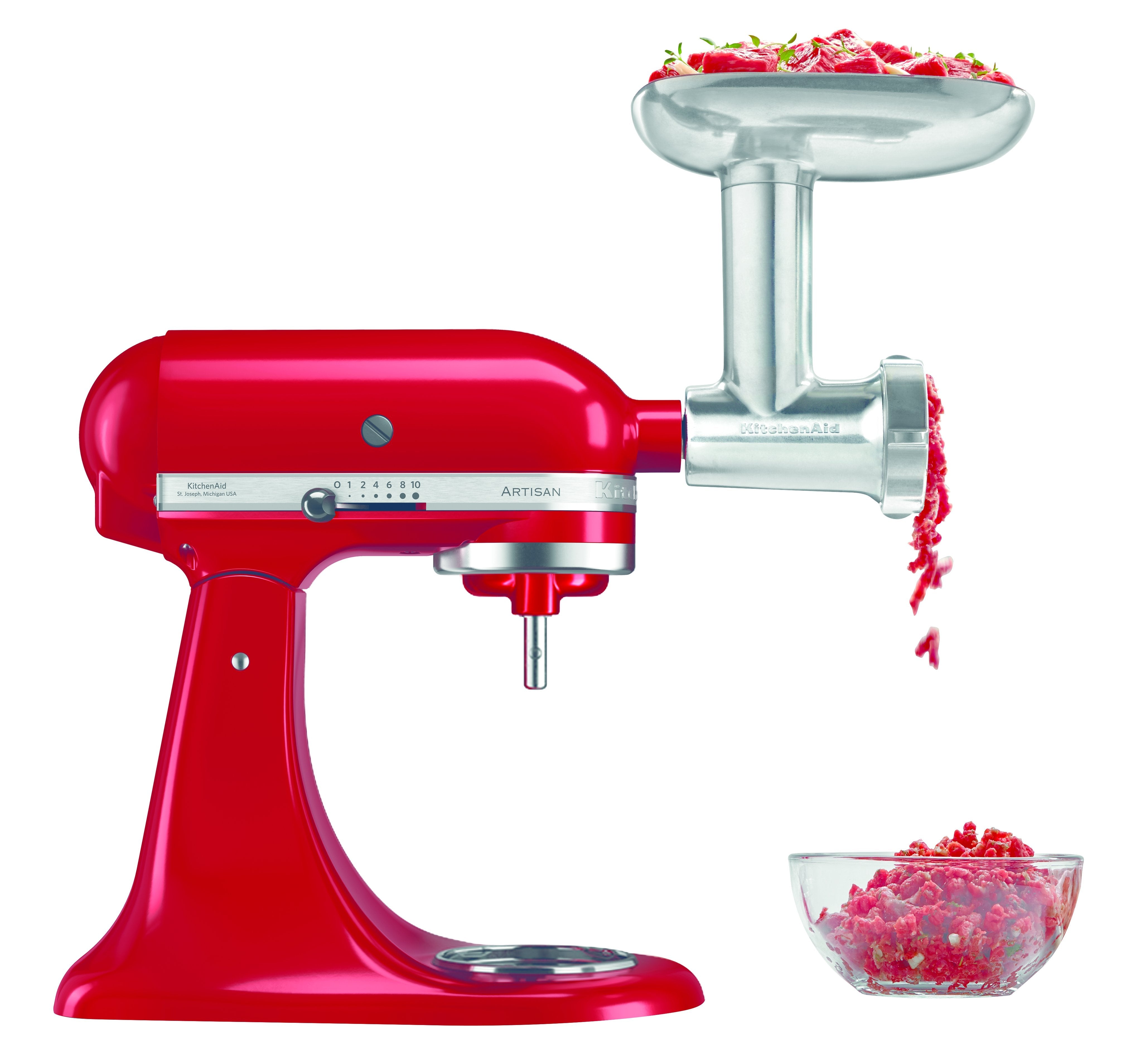Picadora Kitchenaid 5ksmmga Ganzmetall Fleischwolf