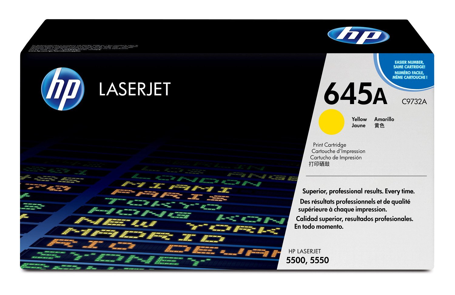 EAN 0088698445426 - HP 645A Yellow Original LaserJet Toner Cartridge cartucho de tóner 1 pieza(s) imagen 2