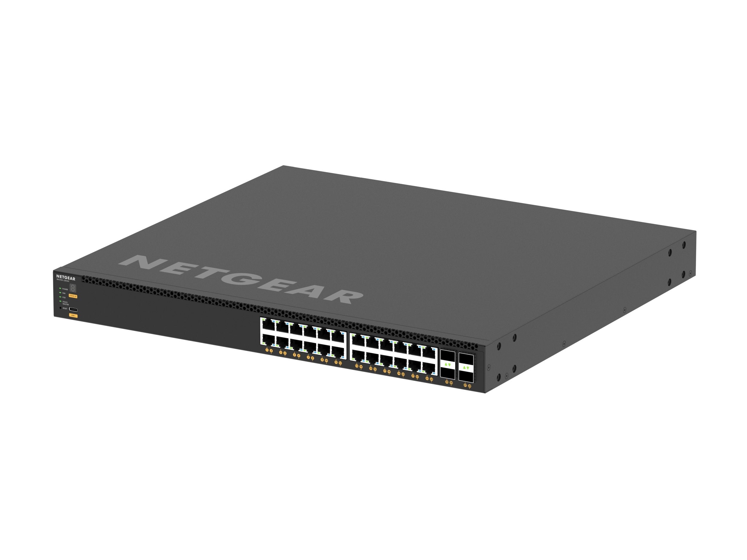 EAN 606449161427 - NETGEAR M4350-24X4V Gestionado L3 10G Ethernet (100/1000/10000) Energía sobre Ethernet (PoE) 1U Negro imagen 5