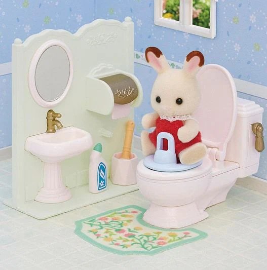 Epoch Sylvanian Families - Toiletten-Set 5740