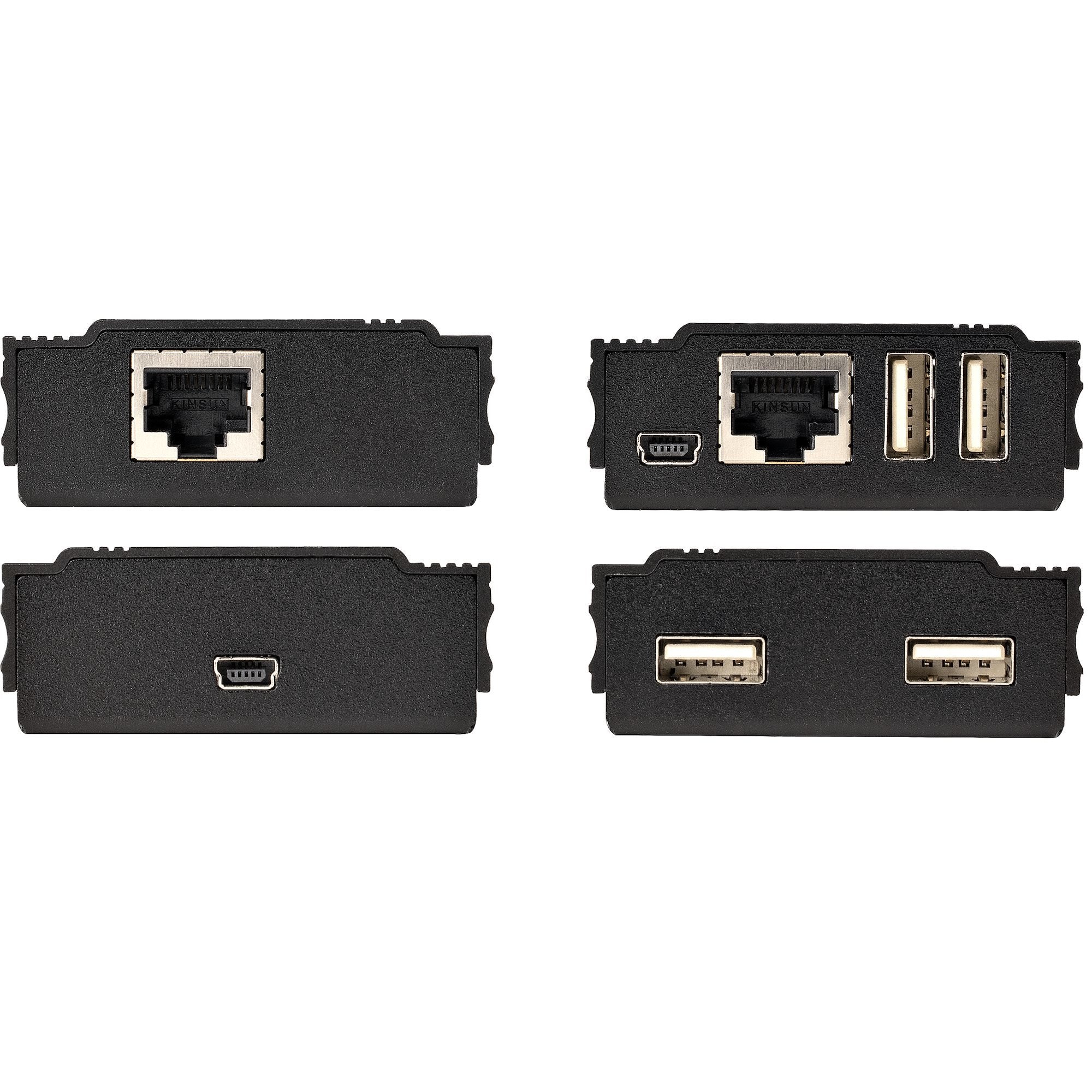 EAN 0065030892971 - StarTech.com USB2004EXT100 extensor de consola Transmisor y receptor de consola 480 Mbit/s imagen 2