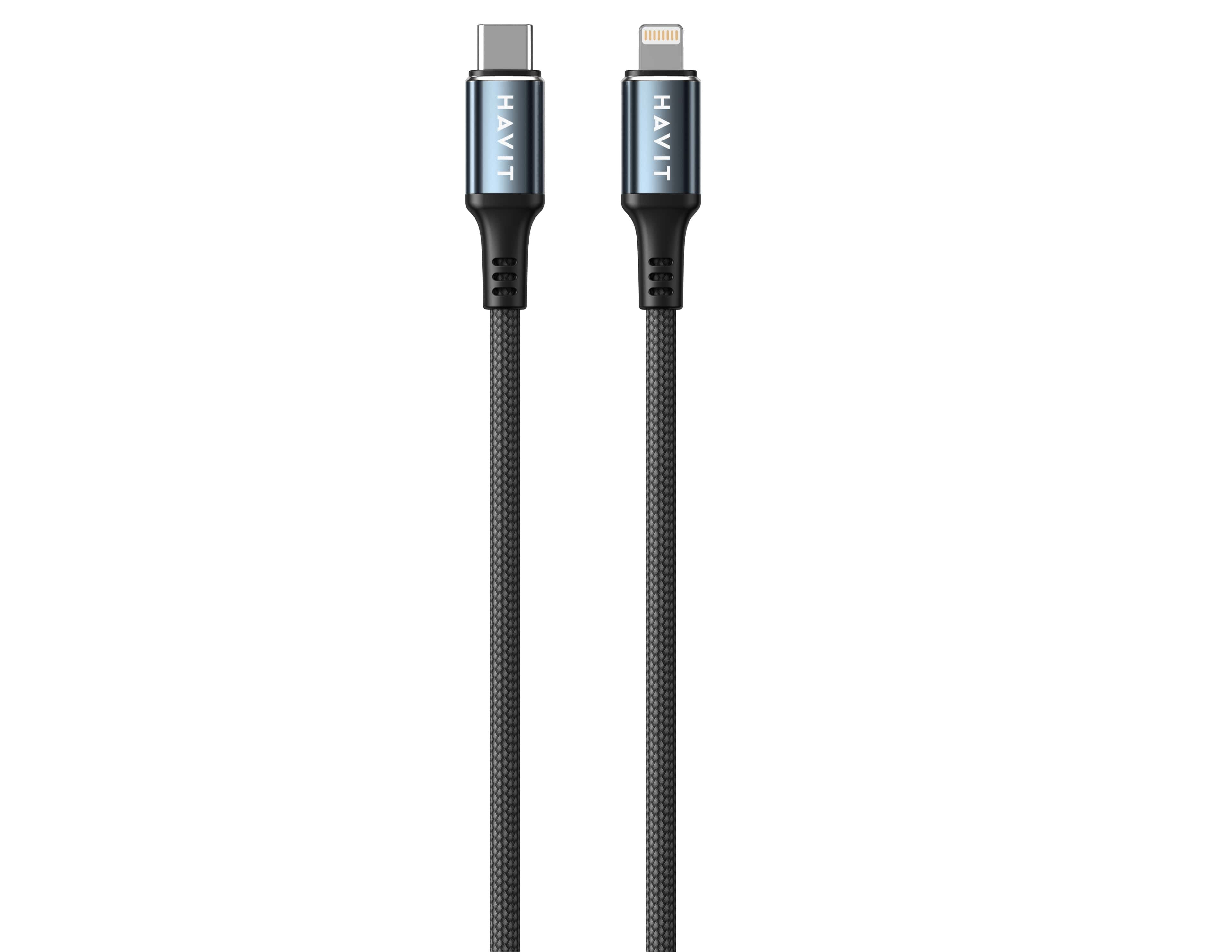 EAN 6939119039783 - Havit 6939119039783 cable de conector Lightning 1 m Negro imagen 1