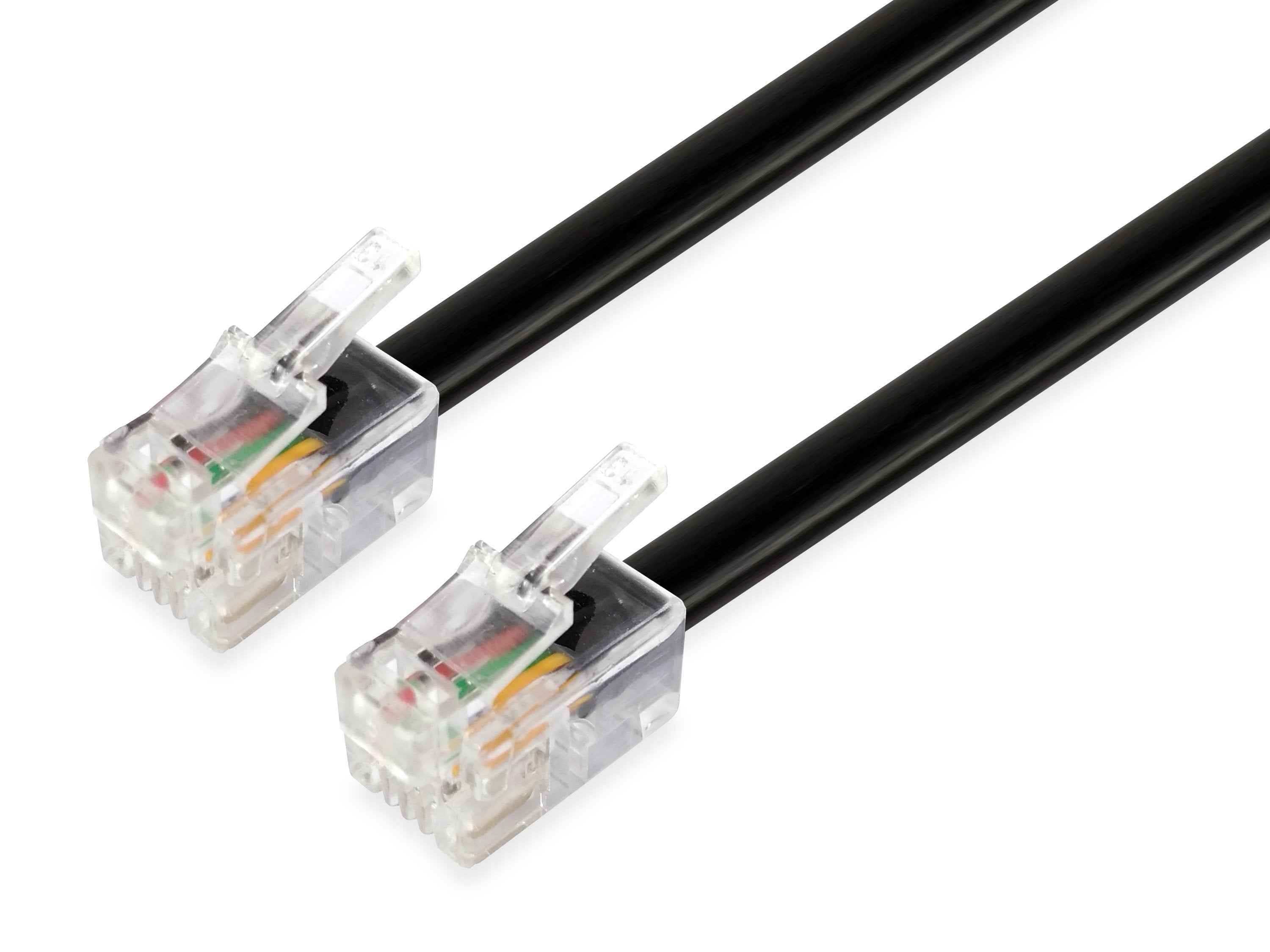 Equip 105102 Cable Telefónico 3 M Negro