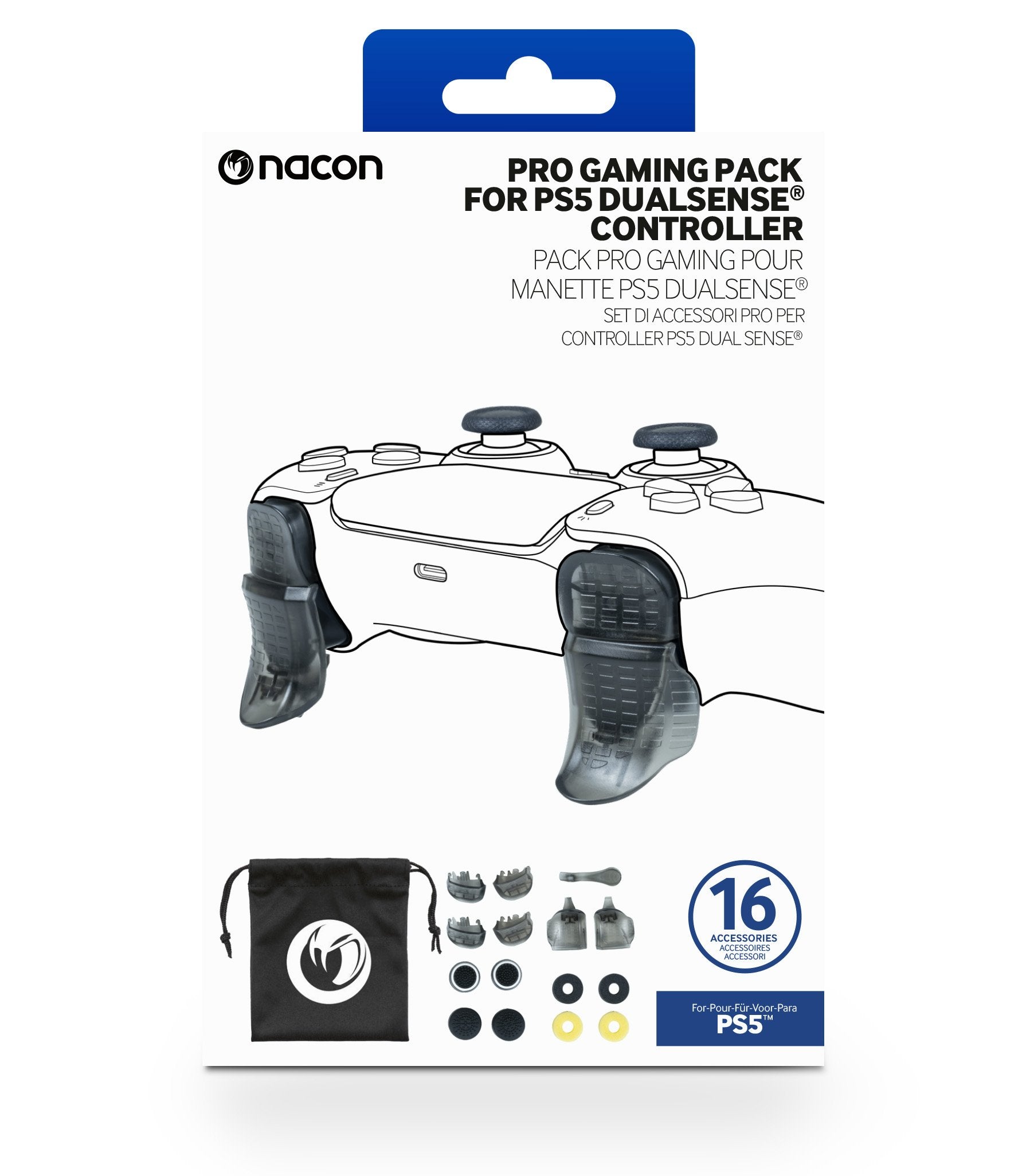 EAN 3665962025200 - NACON PS5TRIGGERPACK accesorio de controlador de juego Juego de gatillos y muelles imagen 14