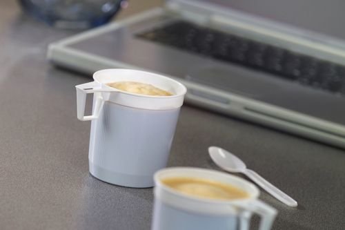 Starpak Einweg-Kaffeetassen 8 Cm 0,25 L Blanco