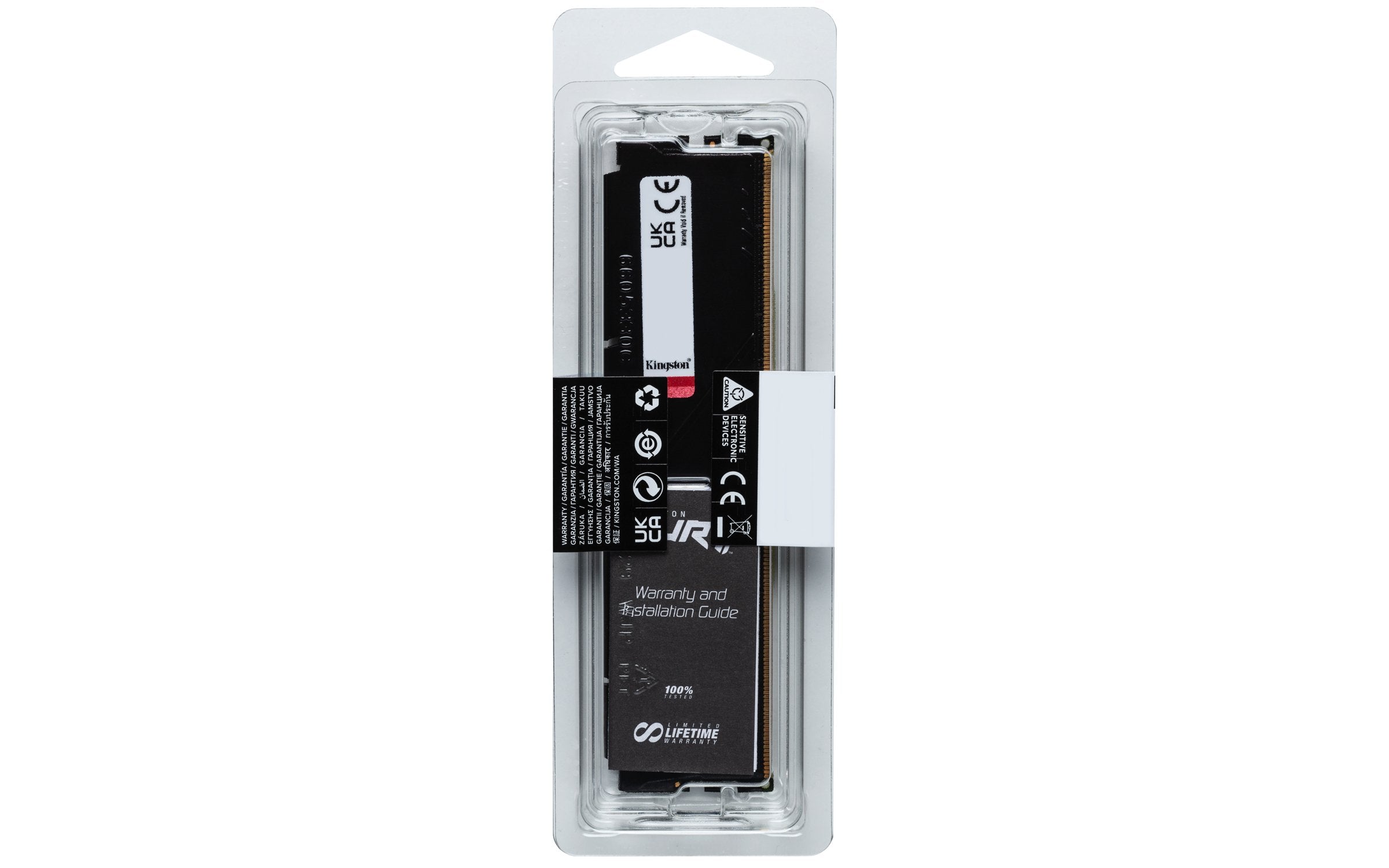 EAN 0740617343434 - Kingston Technology FURY Beast módulo de memoria 1 x 8 GB 6000 MT/s 288-pin DIMM imagen 6