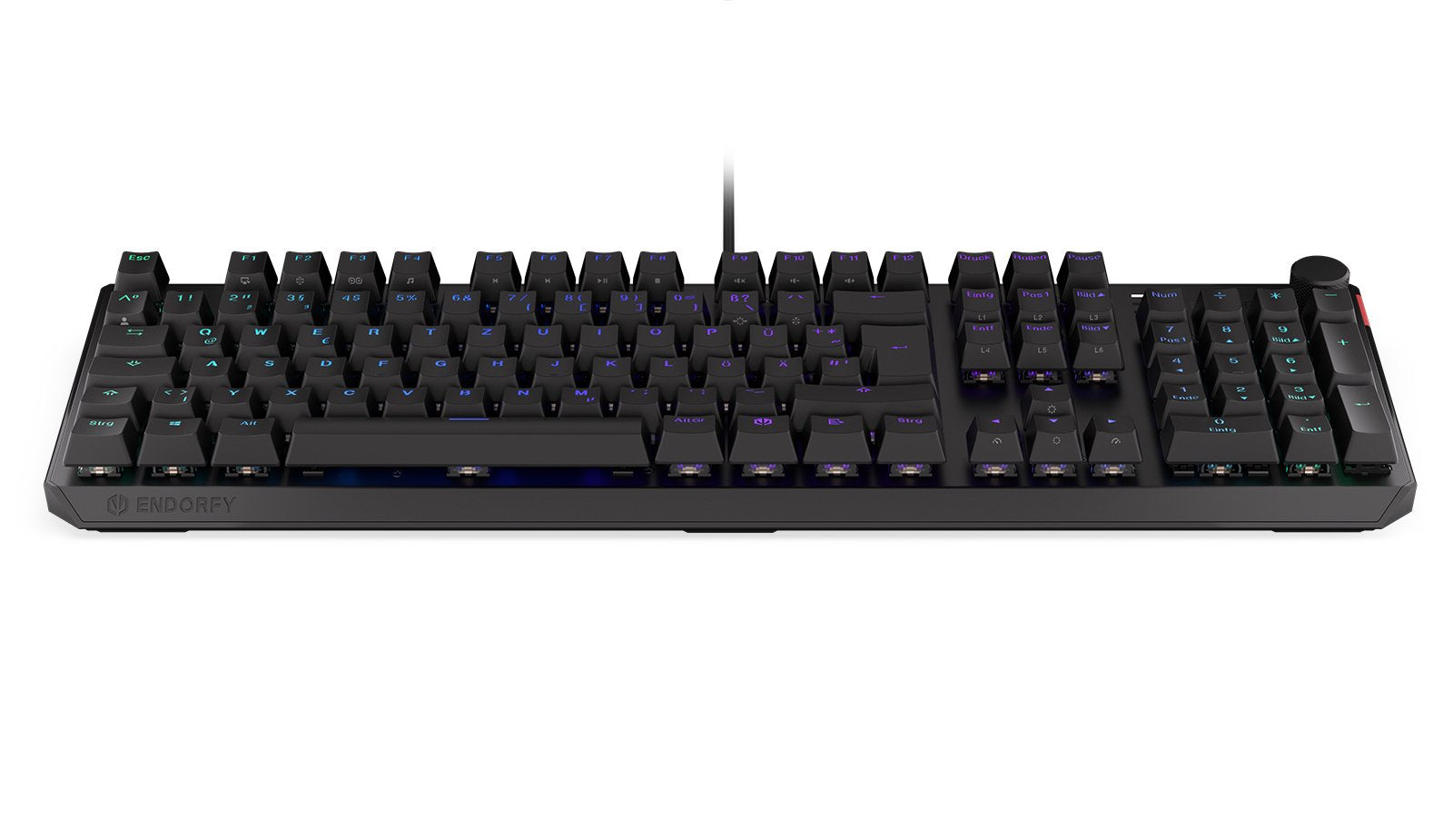 EAN 5903018666778 - ENDORFY Thock teclado Juego USB QWERTZ Alemán Negro imagen 3