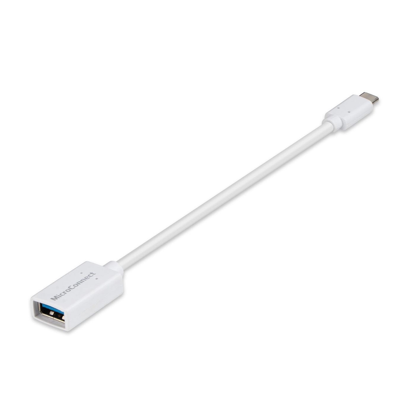 EAN 5711783376781 - Microconnect USB3.1CAF02W cable USB USB 3.2 Gen 1 (3.1 Gen 1) 0,2 m USB C USB A Blanco imagen 2