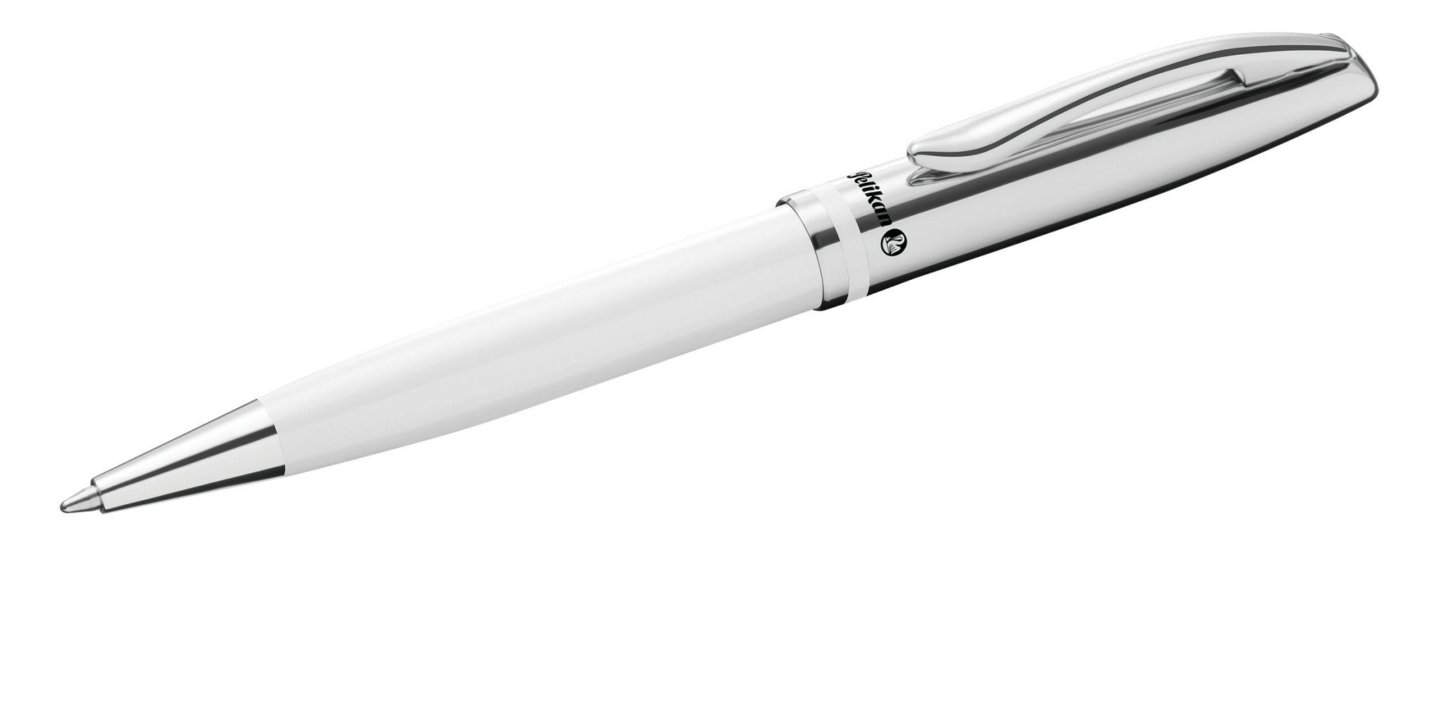 Pelikan Jazz Classic Boligrafo Retractil - Trazo De 1mm - Mecanismo De Giro - Capuchon Y Clip Cromados - Recambio 337m