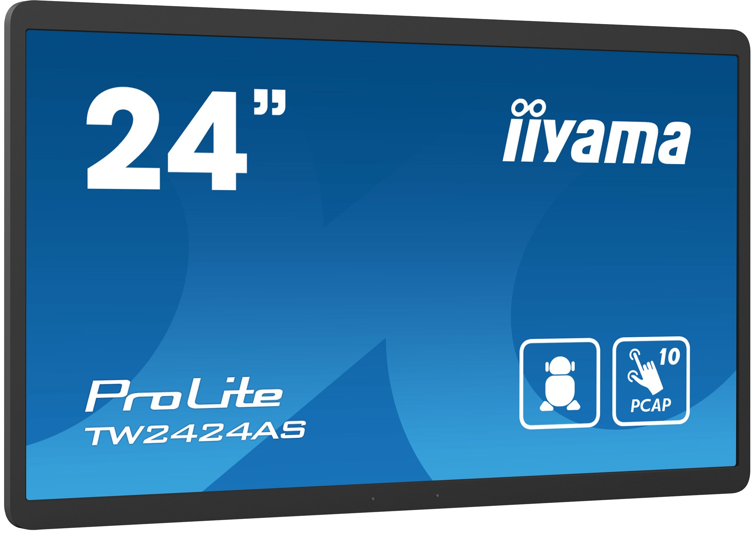 EAN 4948570122943 - iiyama TW2424AS-B1 pantalla para PC 60,5 cm (23.8") 1920 x 1080 Pixeles 4K Ultra HD Pantalla táctil Negro imagen 1