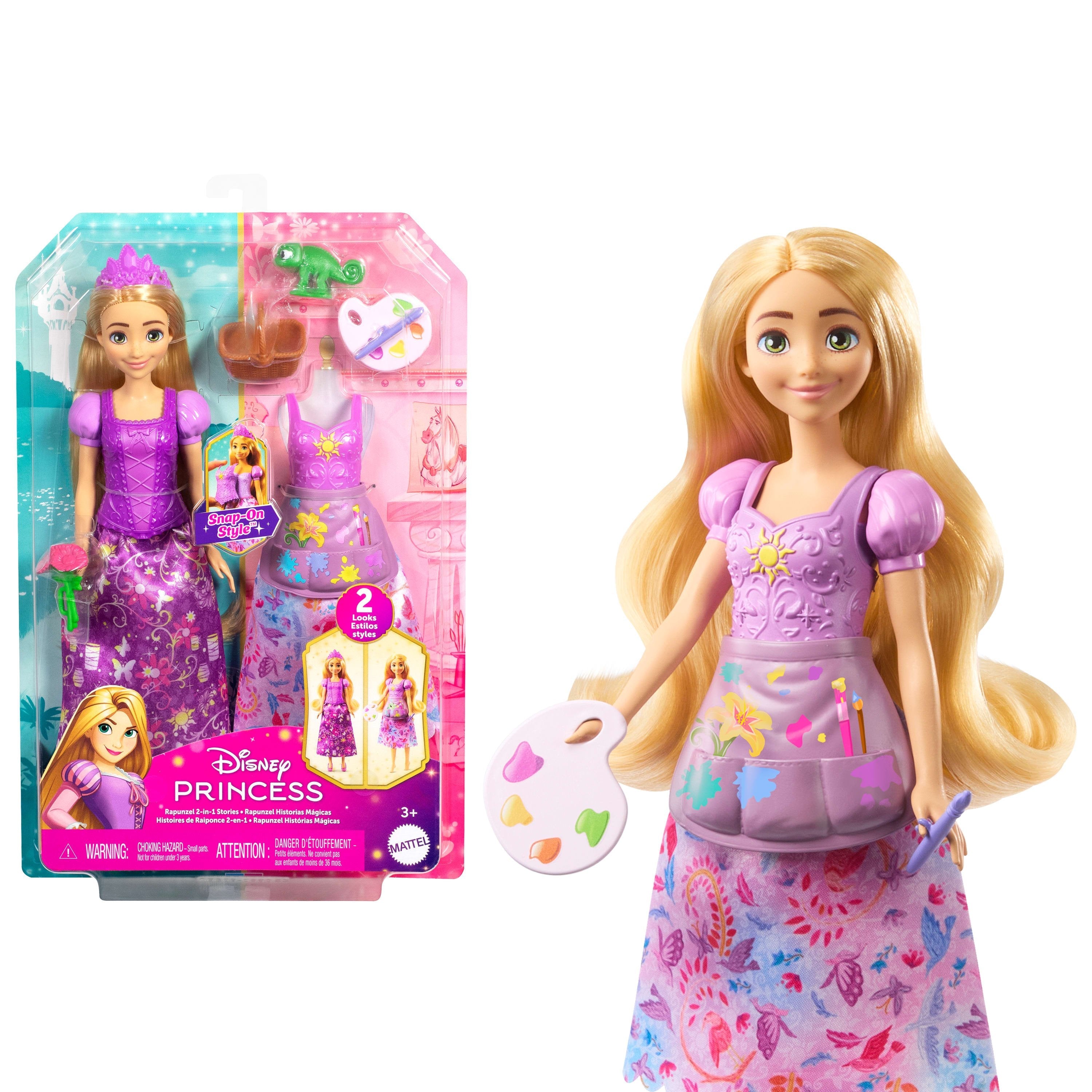 Muñeca Mattel Disney Princess Fashion Storytelling Rapunzel Jbg09