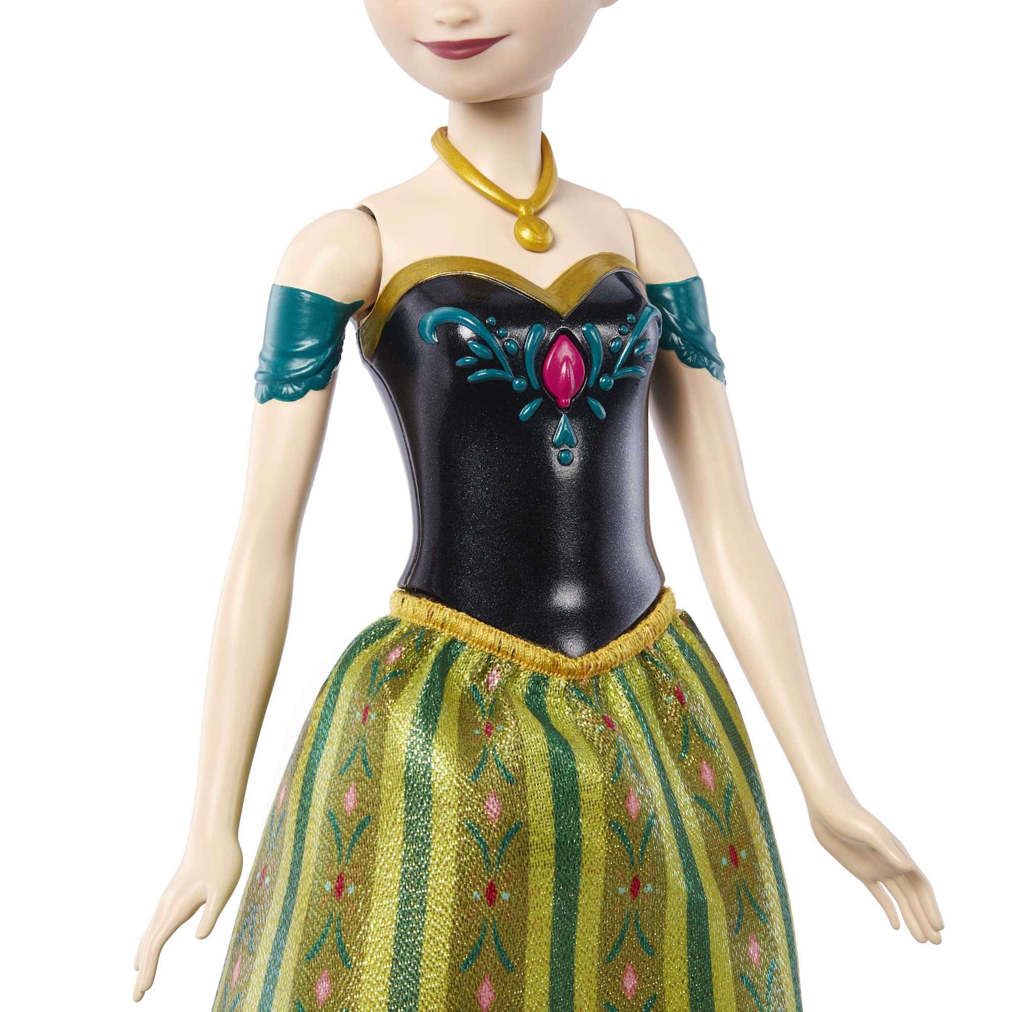 Muñeca Mattel Disney Frozen Anna Cantante Hmg41
