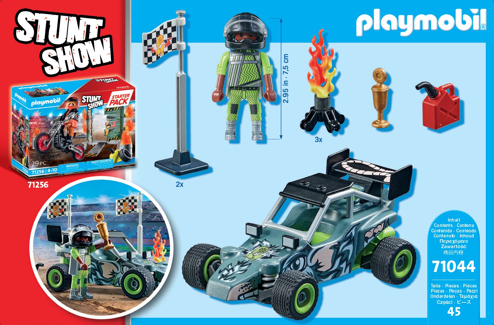 Playmobil 71044 Stuntshow Racer