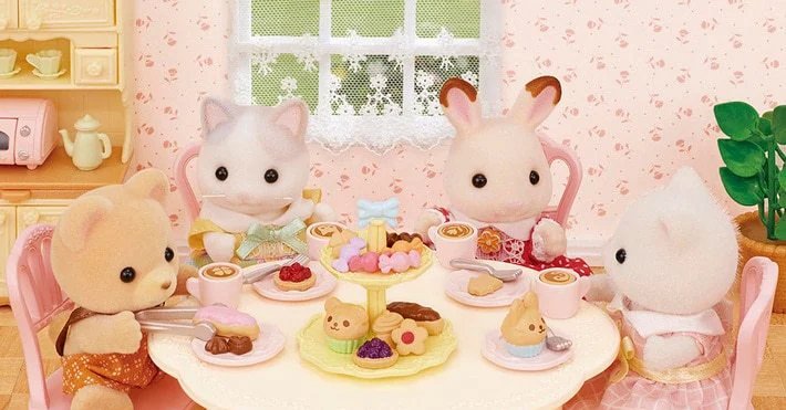 Epoch Sylvanian Families - Café- Y Kuchen-Set 5742