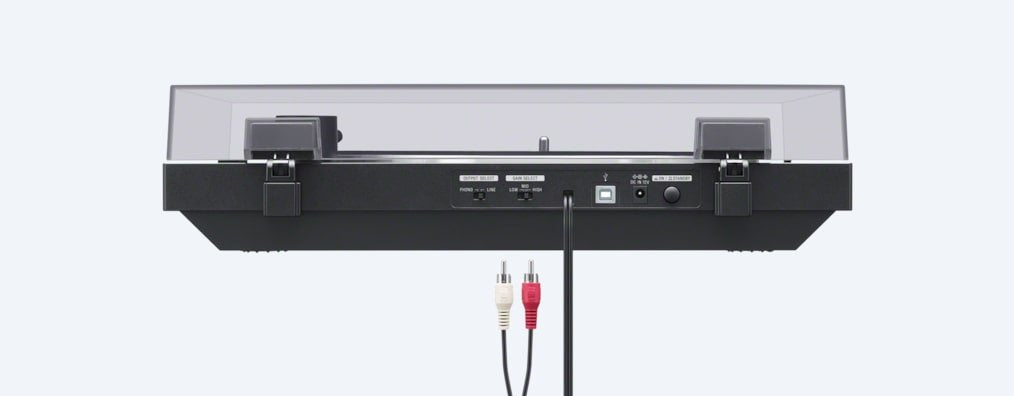 Sony Ps-Lx310bt Tocadiscos Con Salida De Audio Bluetooth Brazo Tonal 33 Y 45 Rpm Salida De Linea Y Fono