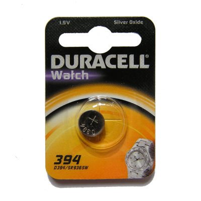 Duracell Pila De Boton 394 / 380 Sr936 Oxido De Plata,, 1,5 V, 1 Pieza(S), Plata, 3 Mm 1ud