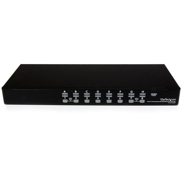 Startech Conmutador Switch Kvm 1u Osd Y Cables 16