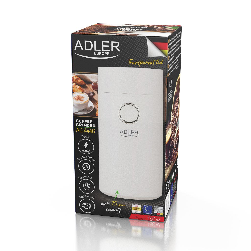 Molinillo Adler Ad 4446ws De Café 150 W Blanco