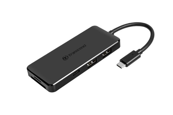 EAN 0760557845942 - Transcend HUB5C USB 3.2 Gen 2 (3.1 Gen 2) Type-C Negro imagen 2