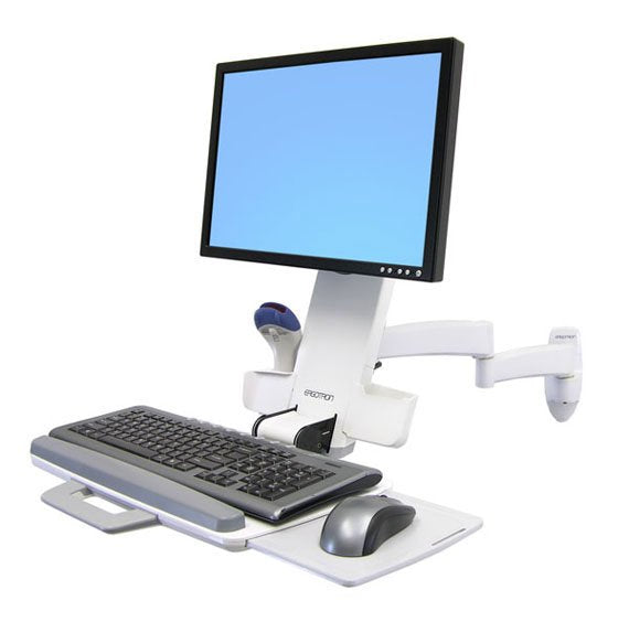 EAN 0698833010572 - Ergotron 200 Series Combo Arm 61 cm (24") Pared Blanco imagen 1