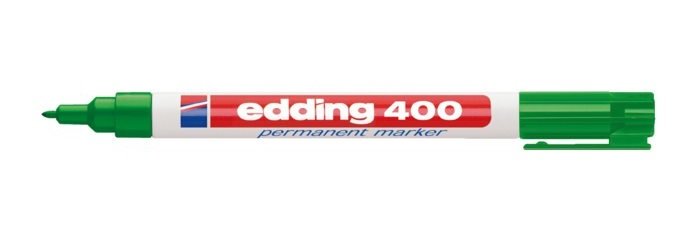 Edding 400 Marcador Permanente Verde 10 Pieza(S)