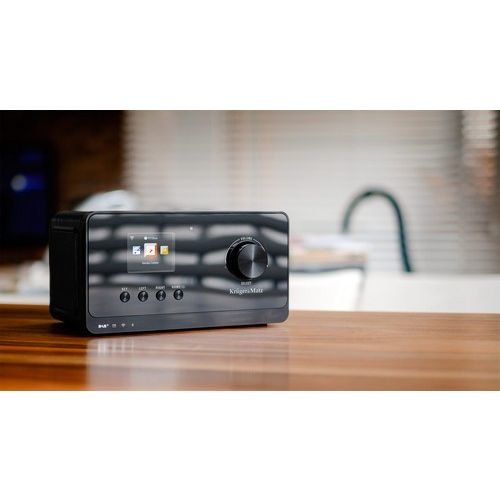 Radio Krüger&Matz Km0816 Radio Personal Analog & Digital Black