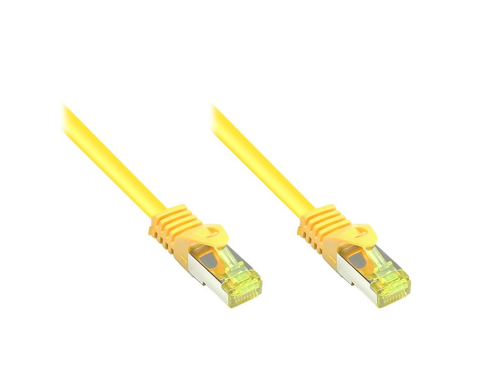 EAN 4014619324385 - Alcasa 8070R-020Y cable de red Amarillo 2 m Cat7 S/FTP (S-STP) imagen 1