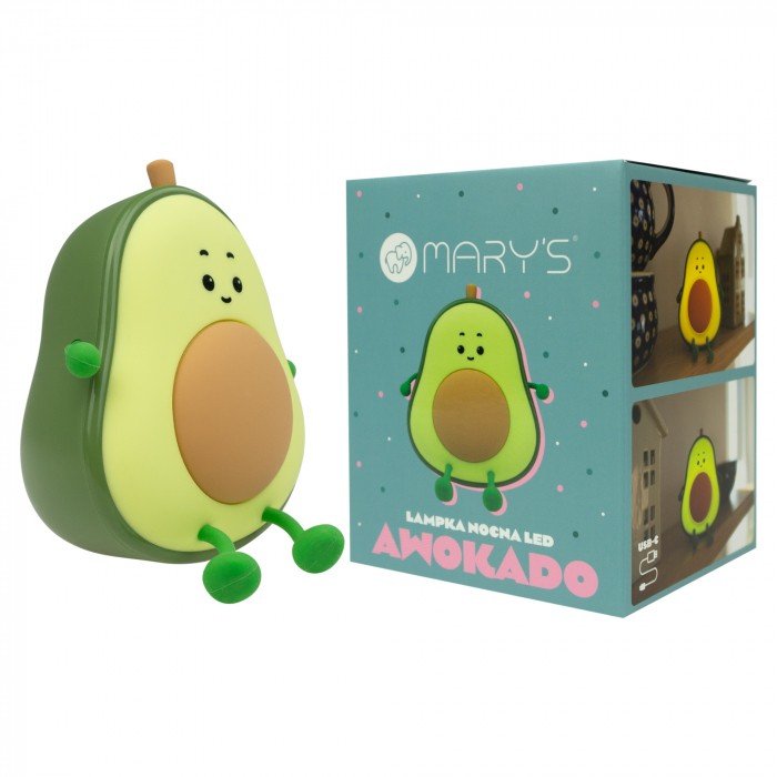 Lámpara Nocturna Led Cct Recargable Modelo Aguacate
