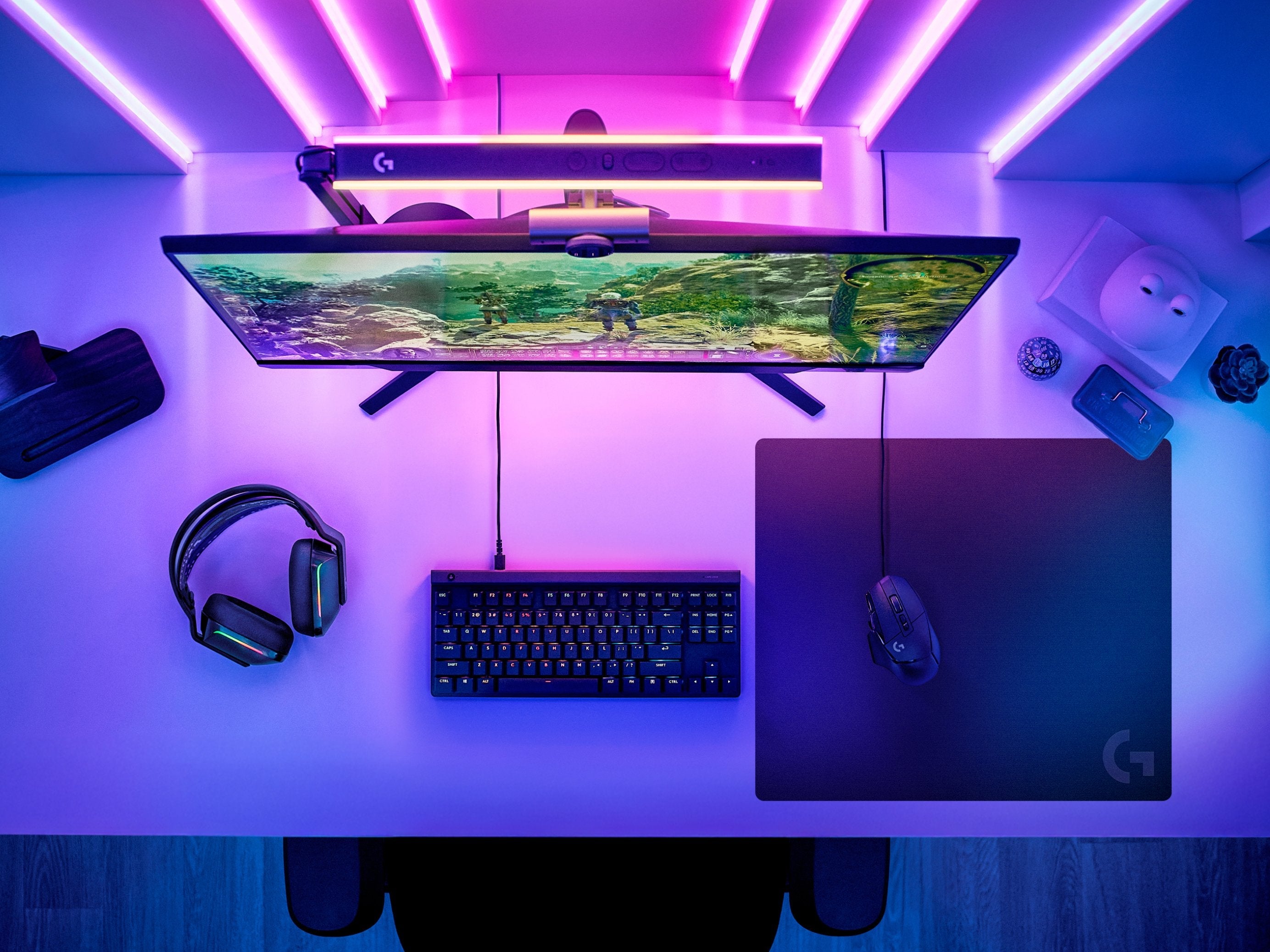 Alfombrilla Logitech G G740 Negro