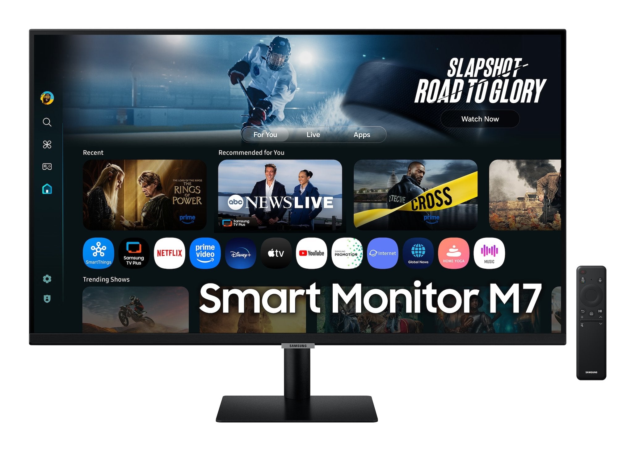 Samsung Ls32fm700uuxdu 32" Va Smart Monitor M7 M70f 4k, 3840x2160 16:9 300cd M2 4ms Hdmi Usb