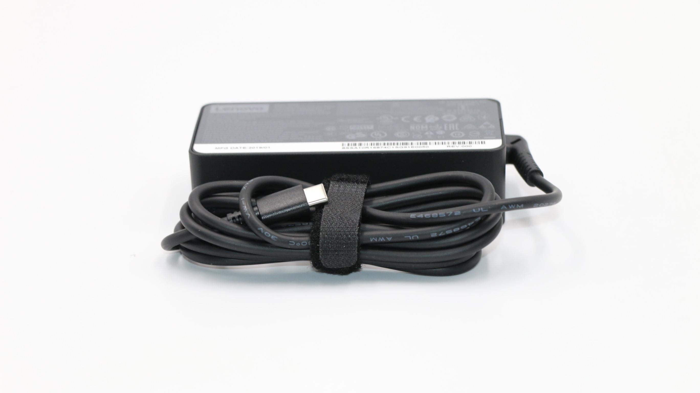 EAN 5706998935762 - Lenovo 02DL128 adaptador e inversor de corriente Interior 65 W Negro imagen 3